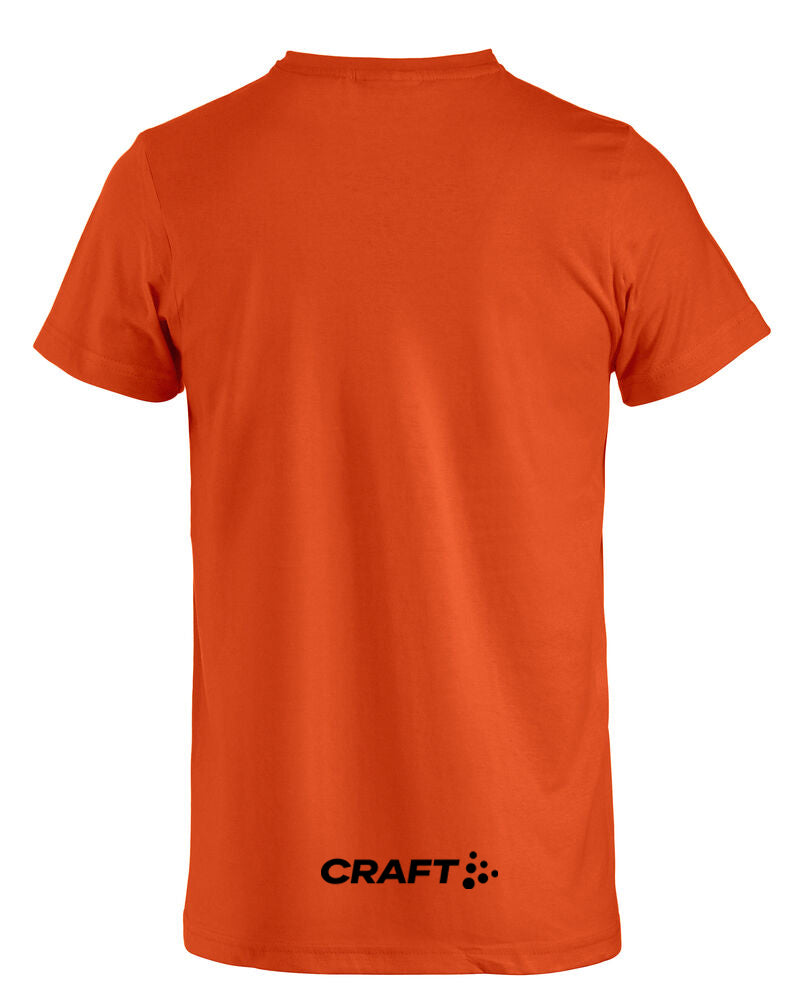 NORÐUR Crossfit - Bómullarbolur - Appelsínugulur - Barna & Unisex