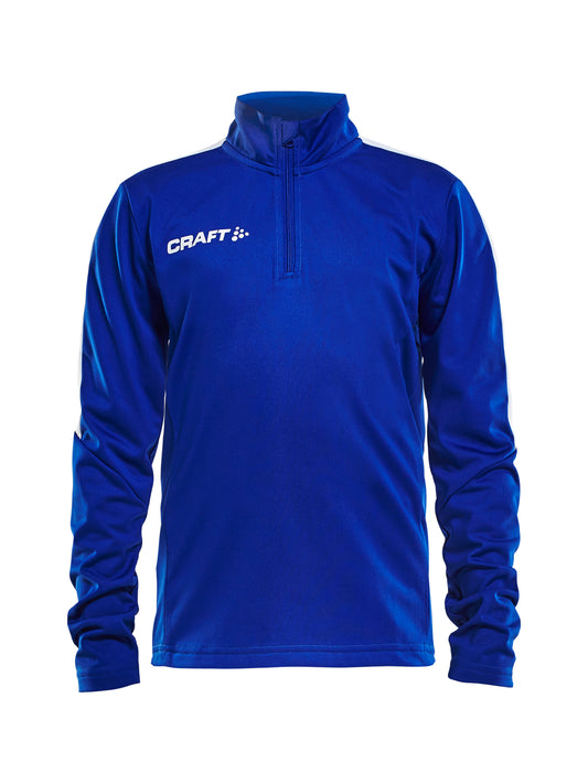 Hálfrennd peysa - blá - allar stærðir