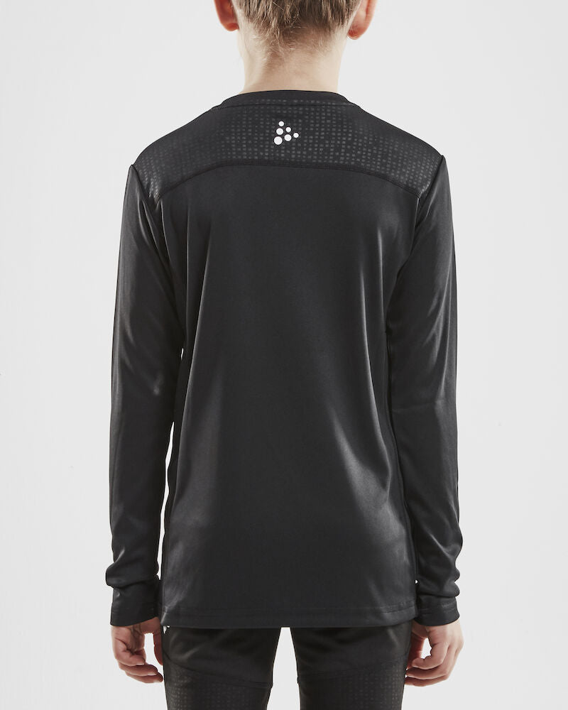 Síðerma Bolur - Svartur