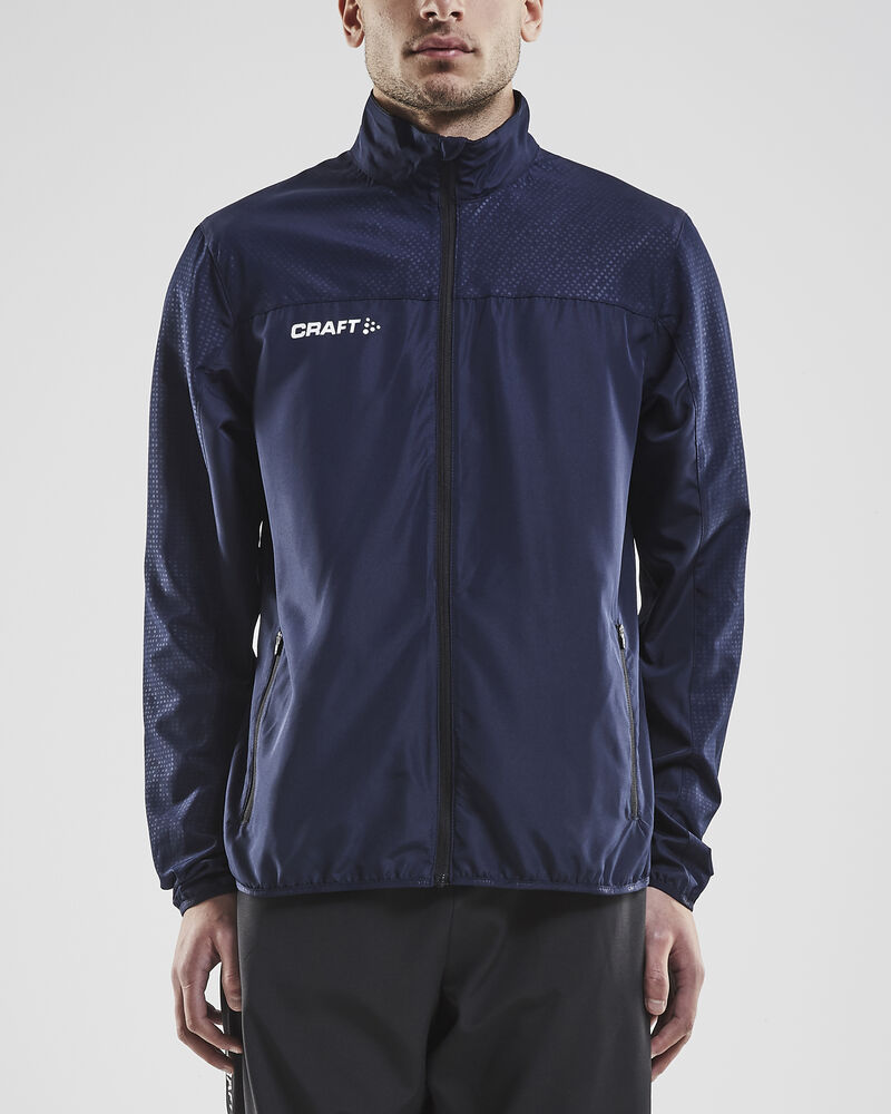 Rush vindjakki - Navy - Dömu- og herrastærðir