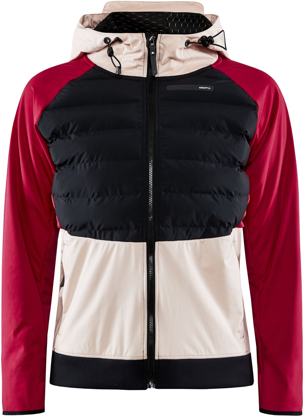 Útivistar- og gönguskíðajakki - Dömusnið - Bleikur