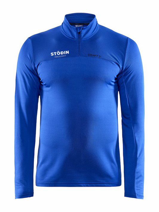 STÖÐIN - Hálfrennd peysa- Blá