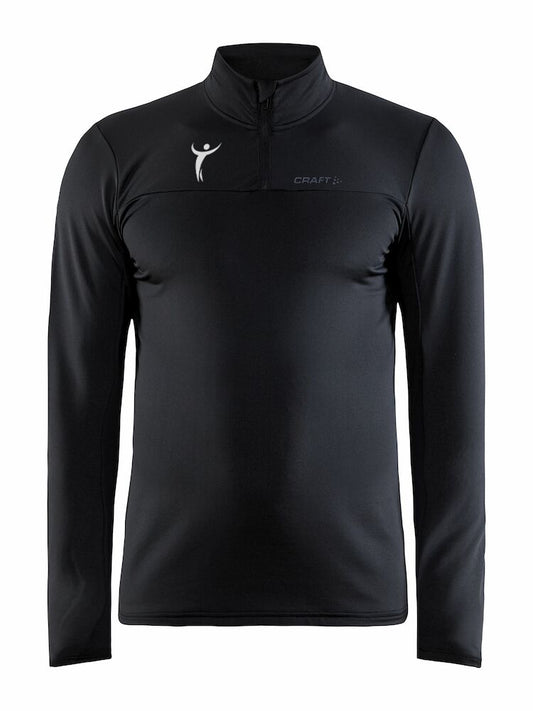 METABOLIC EYJAR - Hálfrennd peysa/Midlayer - Svört