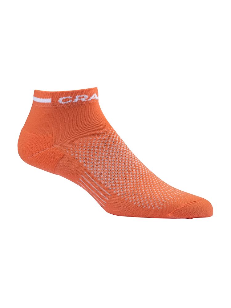 Sokkar - Core Dry Mid Sock 3 pair - 3 litir (bleikur/hvítur/appelsínugulur)