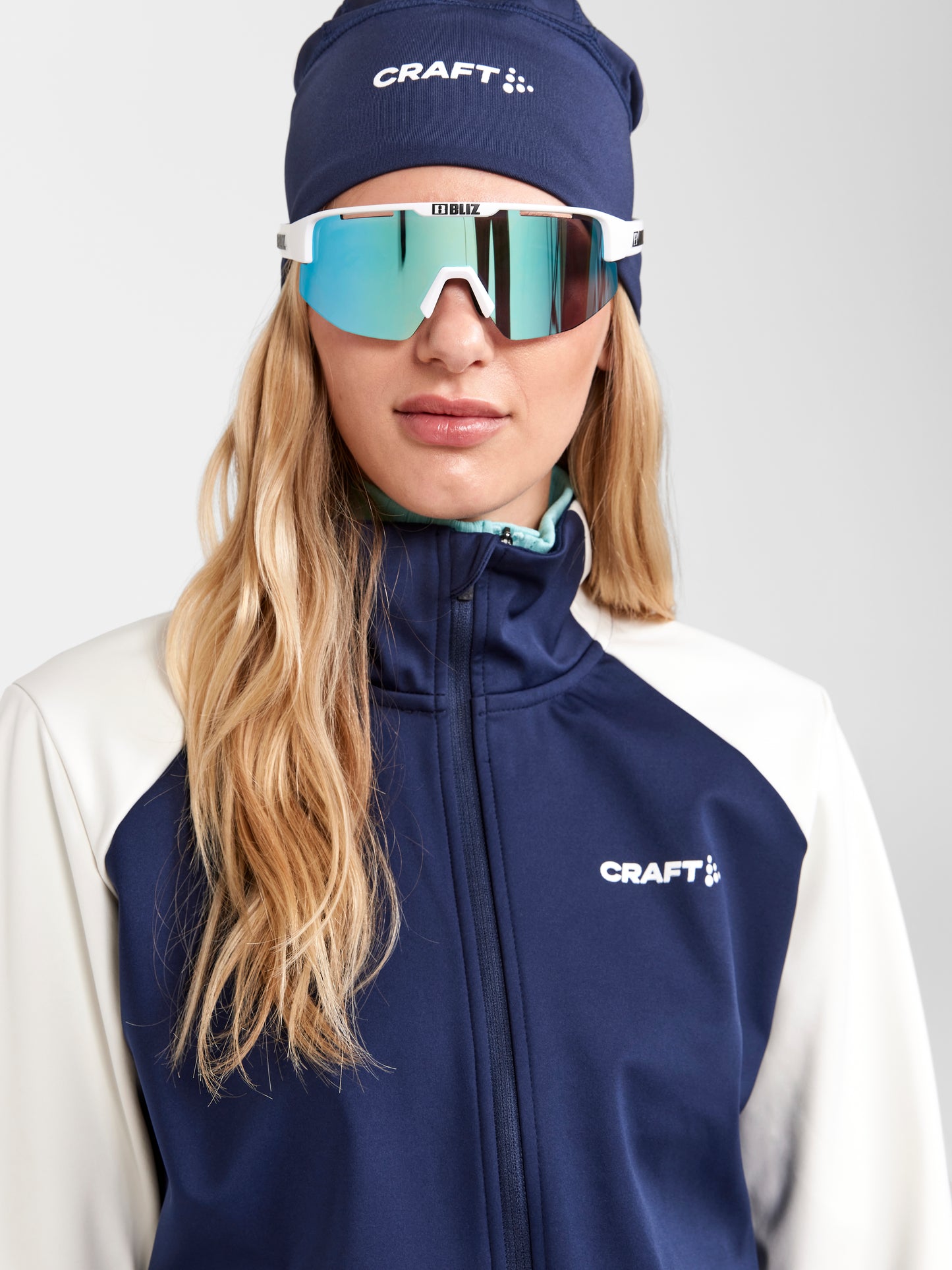 CORE Essence Nordic Jacket 2 - dökkblár/hvít - dömustærðir