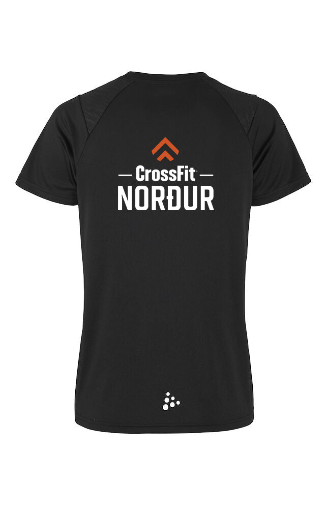 NORÐUR Stutterma Bolur 2.0 - Svartur