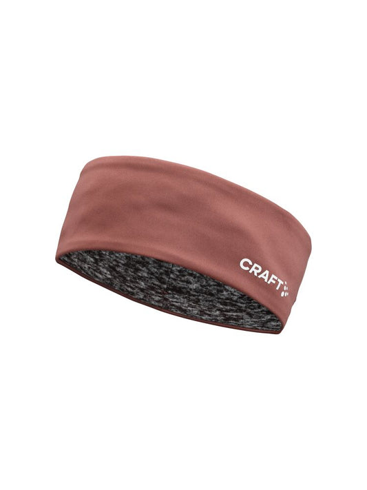 Adv Windblock Flís Hárband - Rose Brown