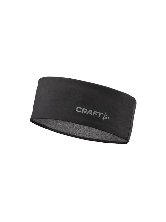 Adv Windblock Flís Hárband - Black