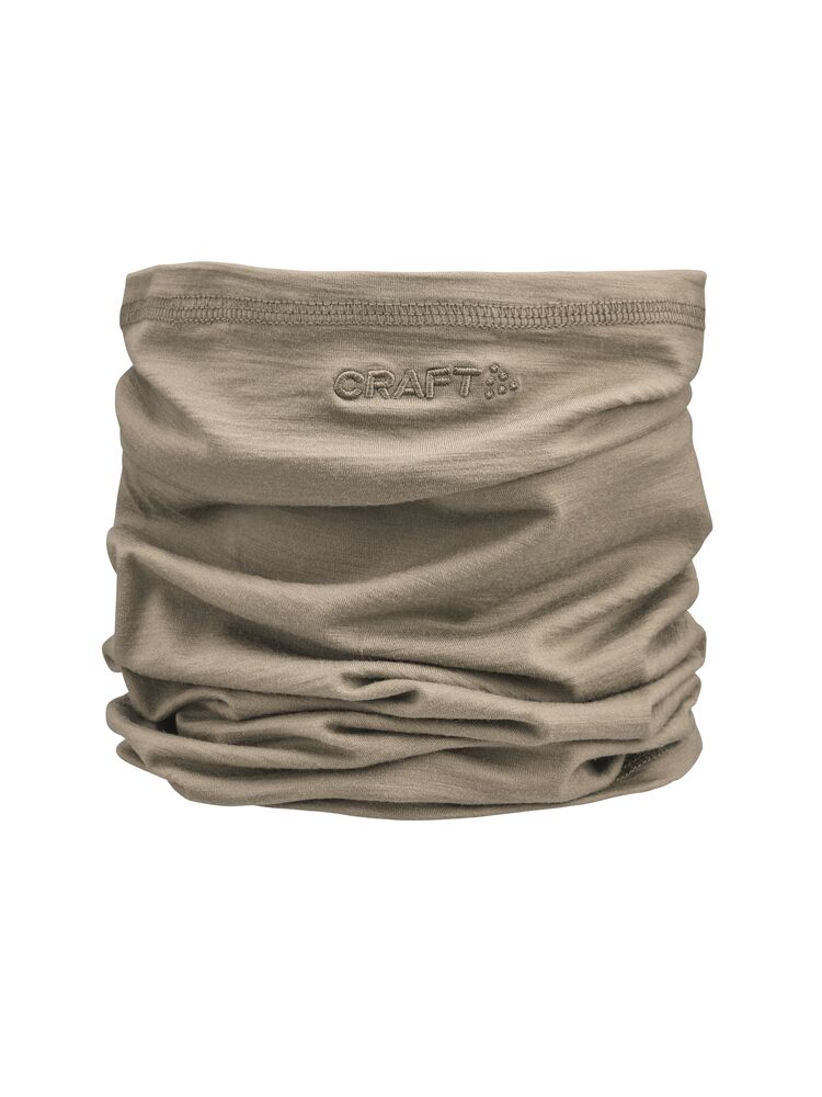 Essence Wool hálskragi - Merino ull - Taupe