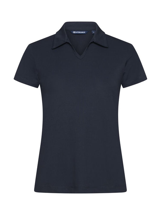 Virtue polo V-neck bolur  - dökkblár - dömusnið