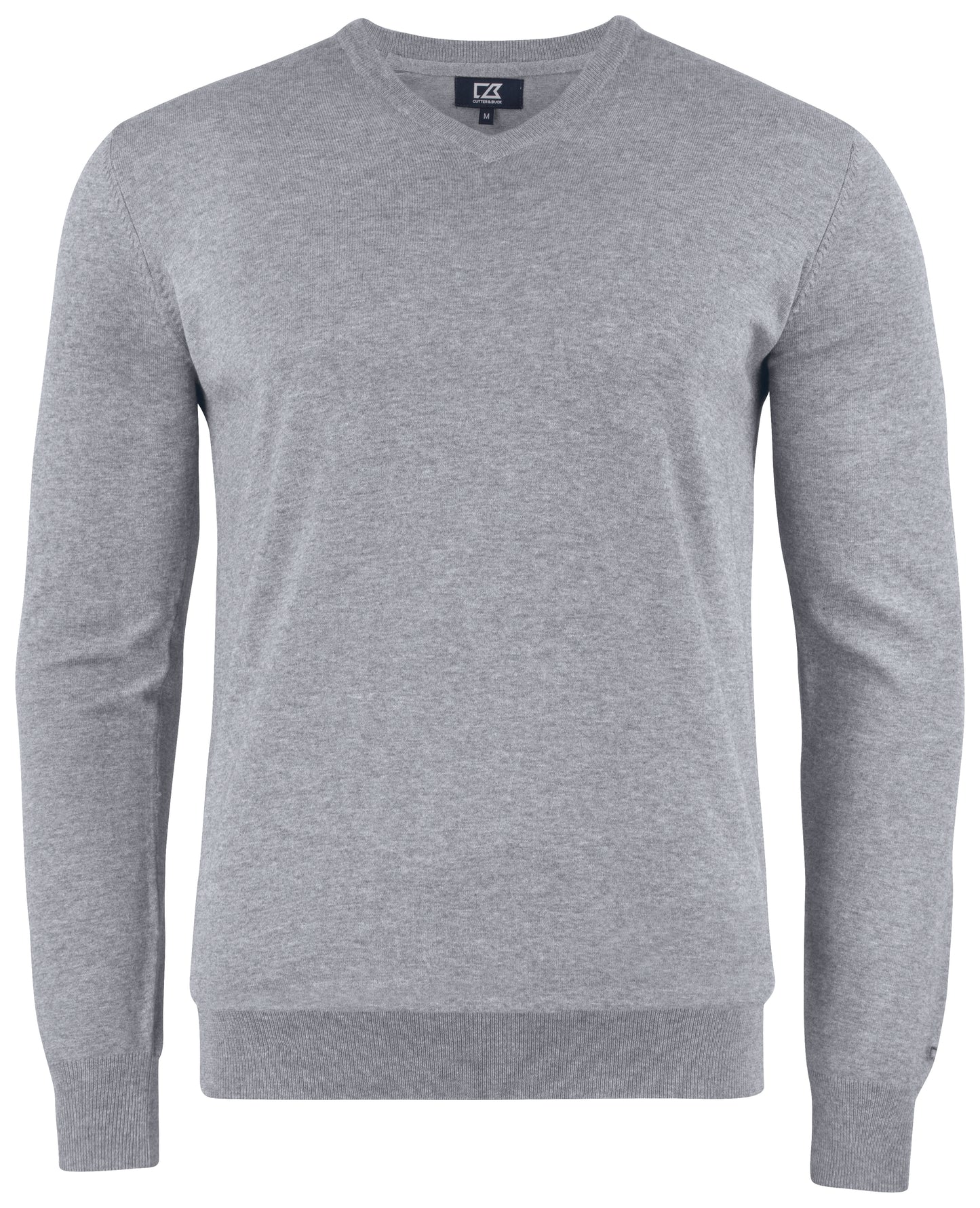 GKS - Oakville V-neck peysa - GRÁ - (herrasnið)