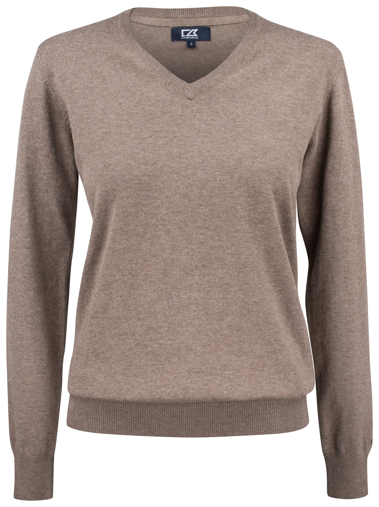 Oakville V-neck peysa - BRÚN (dömusnið)