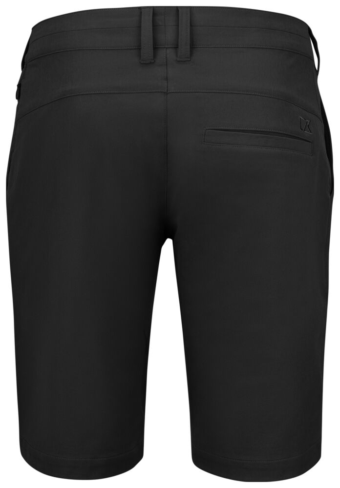New Salish golfstuttbuxur - herrastærðir - svartar