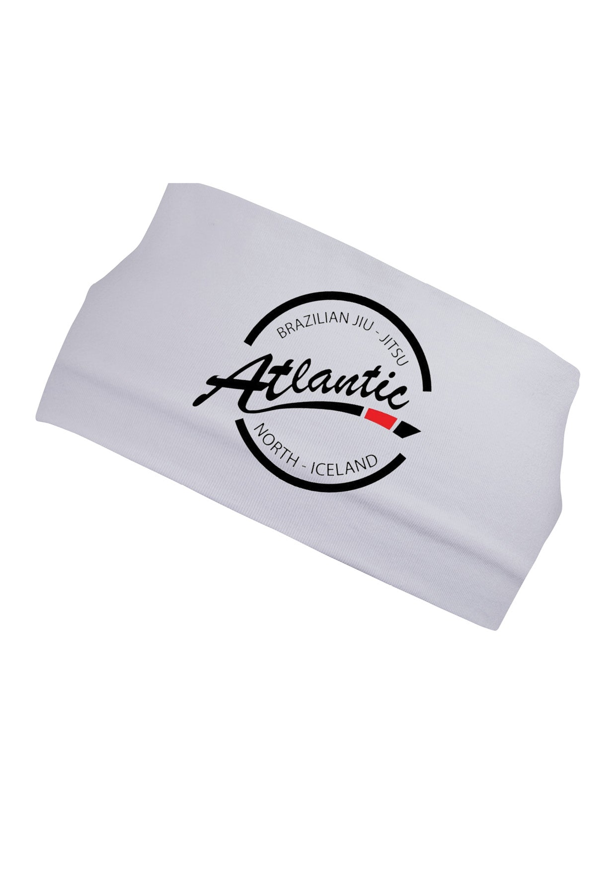 Atlantic Jiu Jitsu - Eyrnaband - hvítt