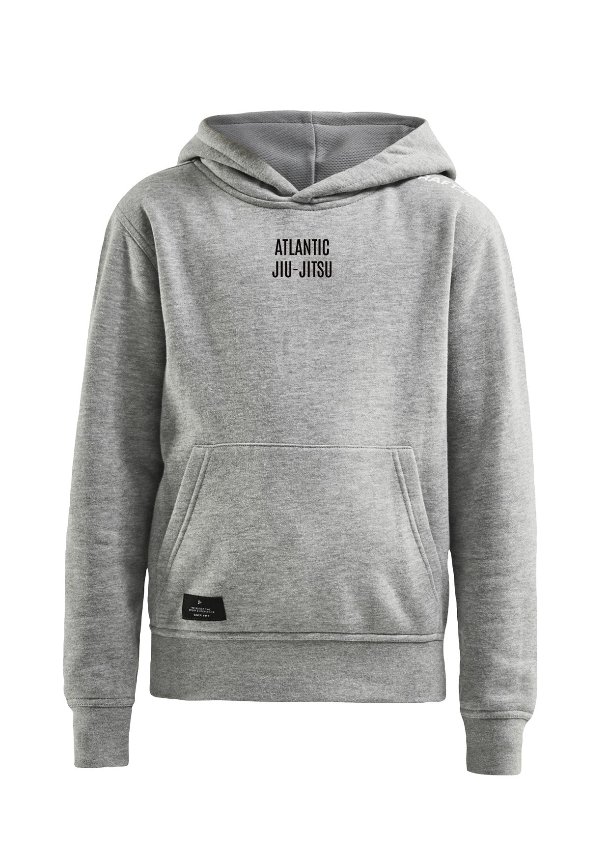 Atlantic Jiu Jitsu - Hettupeysa - allar stærðir - grá