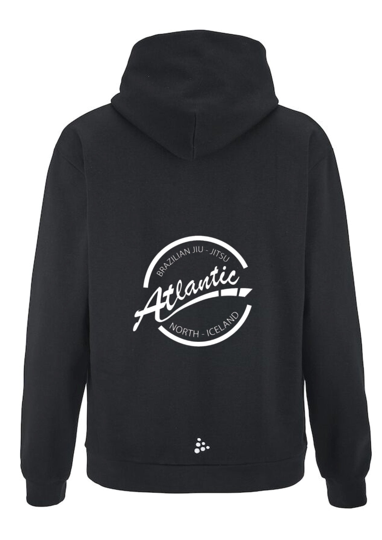 Atlantic Jiu Jitsu - Hettupeysa - allar stærðir - svört