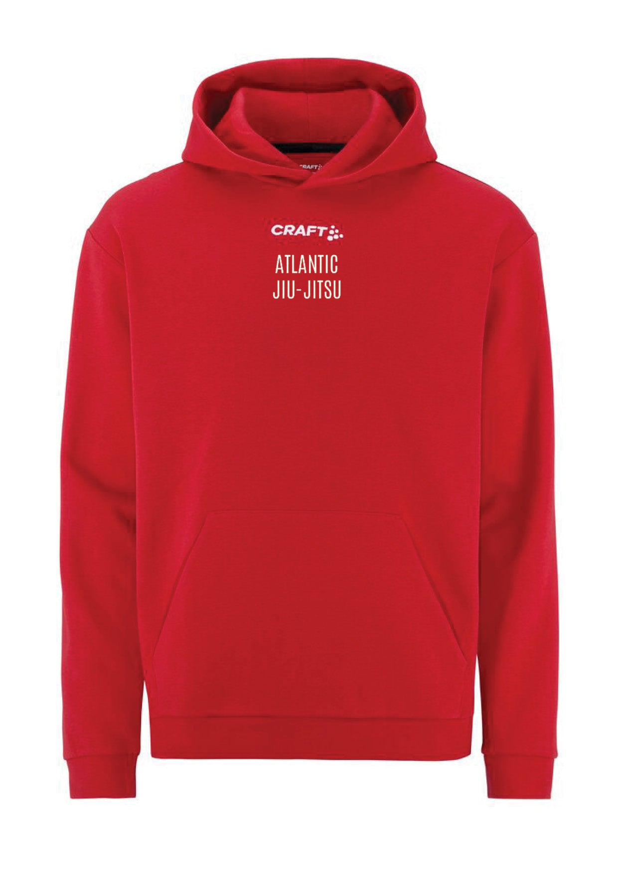 Atlantic Jiu Jitsu - Hettupeysa - allar stærðir - rauð