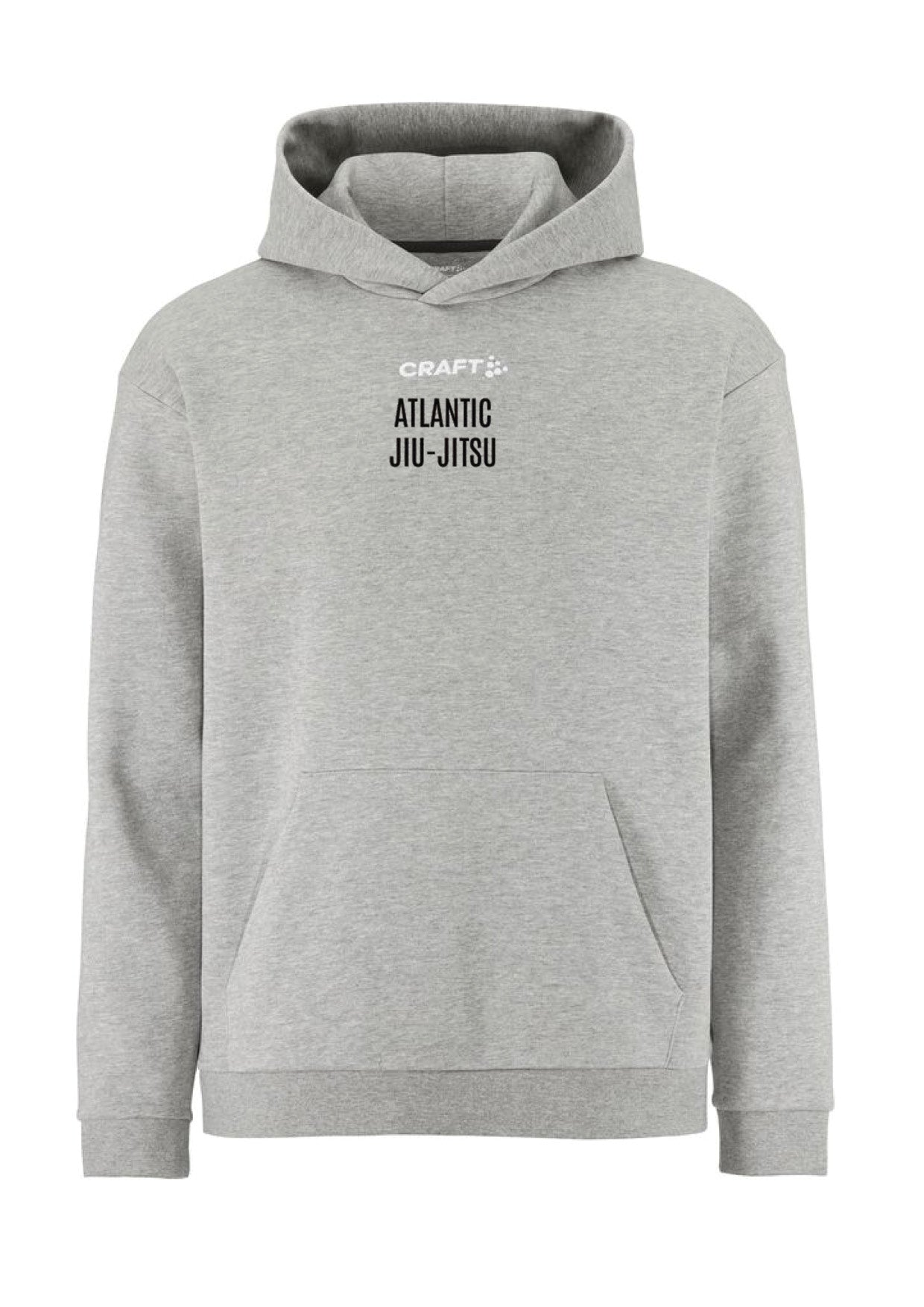 Atlantic Jiu Jitsu - Hettupeysa - allar stærðir - grá