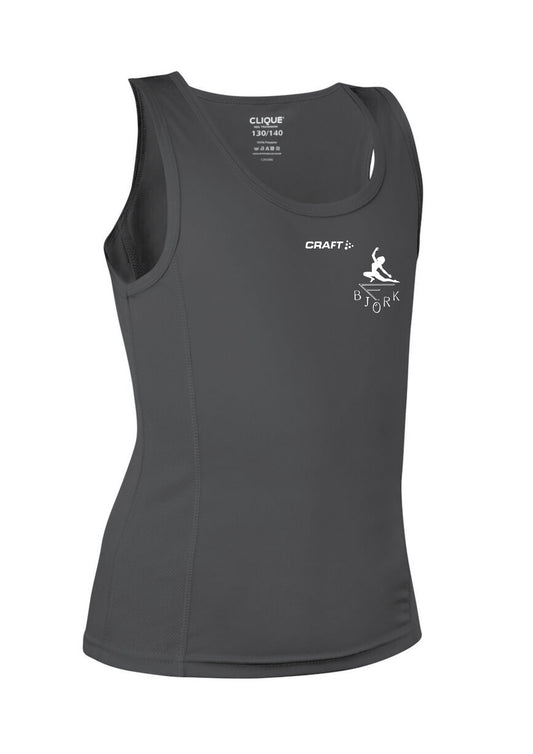 BJÖRK - Hlýrabolur - svartur - stærðir frá 90/100