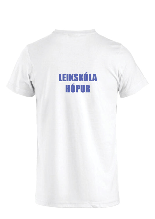 BJÖRK - Leikskólahópur - hvítur bolur