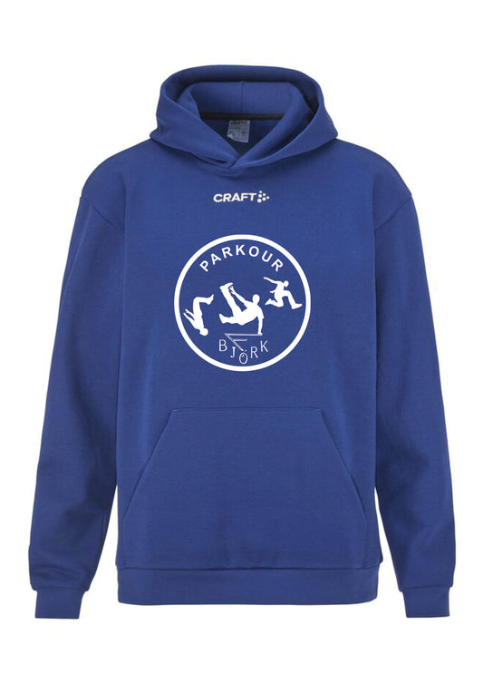 BJÖRK PARKOUR - Hettupeysa með stóru merki  - Community 2.0 - allar stærðir