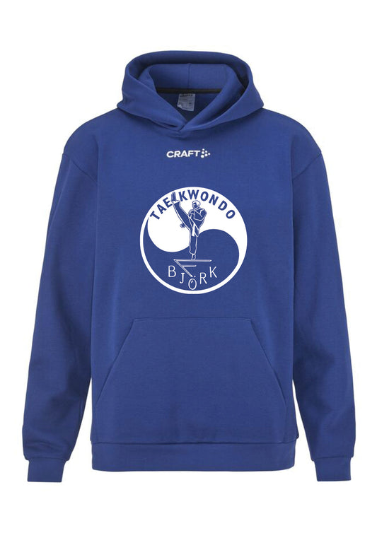 BJÖRK TAEKWONDO - Hettupeysa með stóru merki  - Community 2.0 - allar stærðir