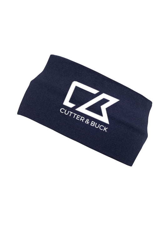 C&B - eyrnaband/hárband - dökkblátt með hvítu merki
