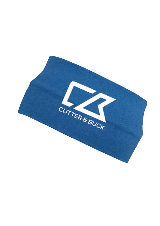 C&B - eyrnaband/hárband - blátt með hvítu merki