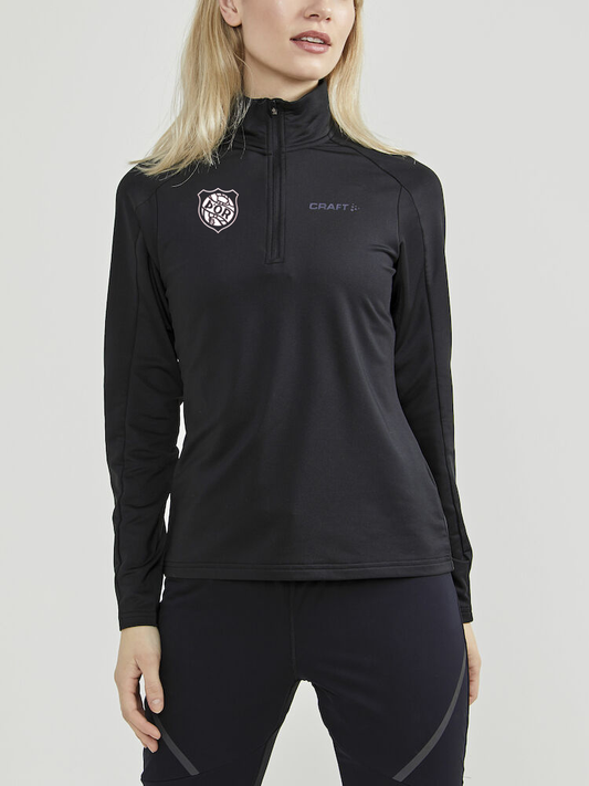 Þór - Hálfrennd peysa / Midlayer - Svört