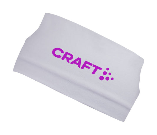 CRAFT Eyrnaband / Hárband - Hvítt/Fjólublátt
