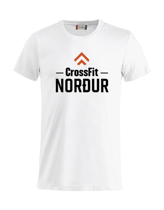 NORÐUR Crossfit - Bómullarbolur - Hvítur - Barna & Unisex