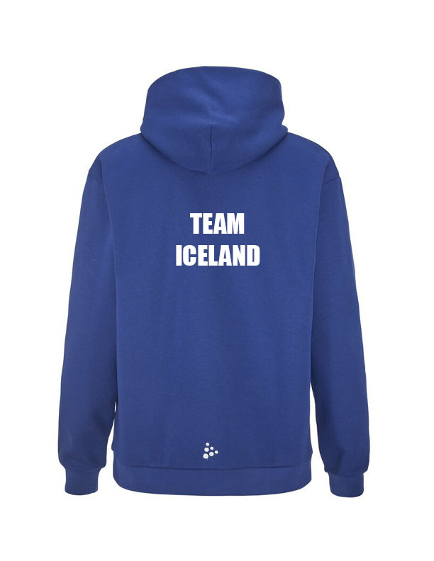 DWC 26 - Hettupeysa - Community 2.0 blá - HÆGT AÐ VELJA MERKINGU Á BAK