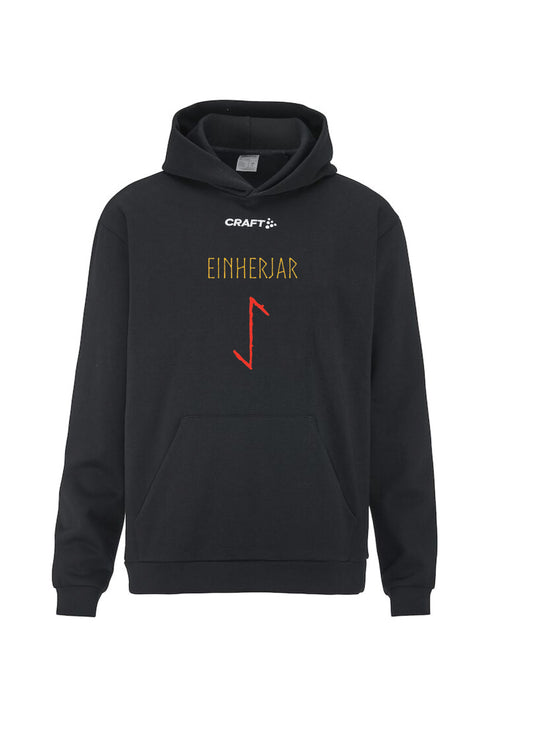 EINHERJAR - Hettupeysa með stóru lógó