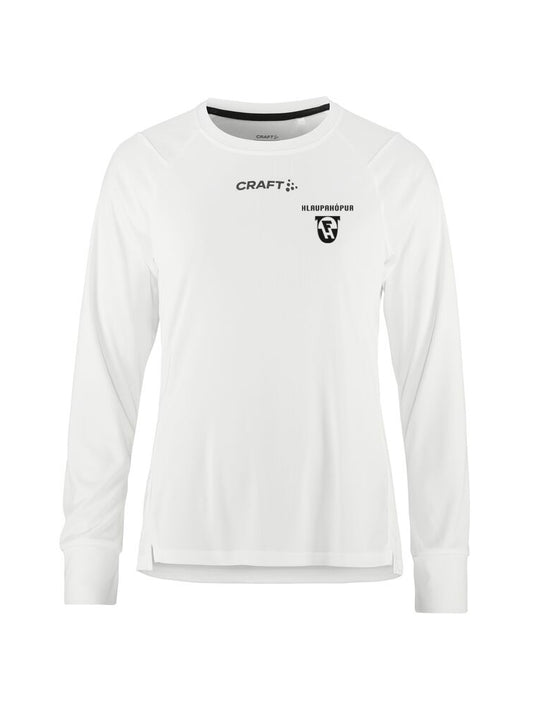 HLAUPAHÓPUR FH - Síðerma bolur - Hvítur - Allar stærðir