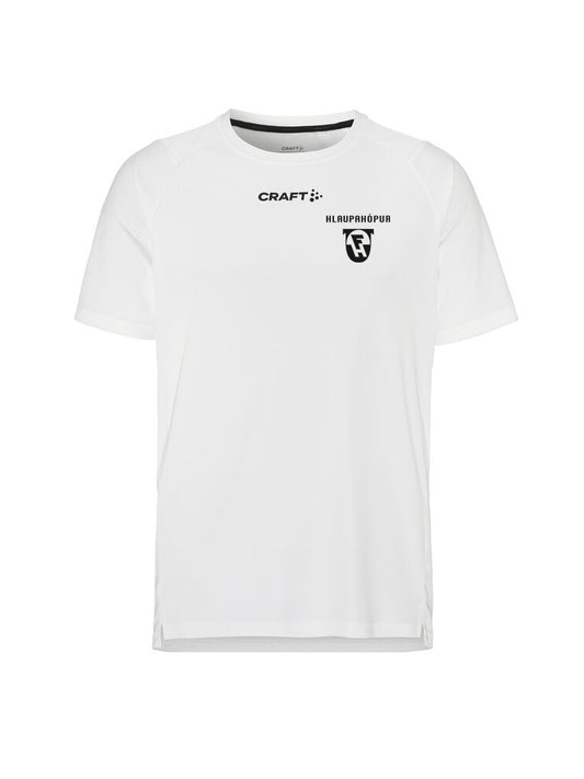 HLAUPAHÓPUR FH - Stuttermabolur - Hvítur - Allar stærðir