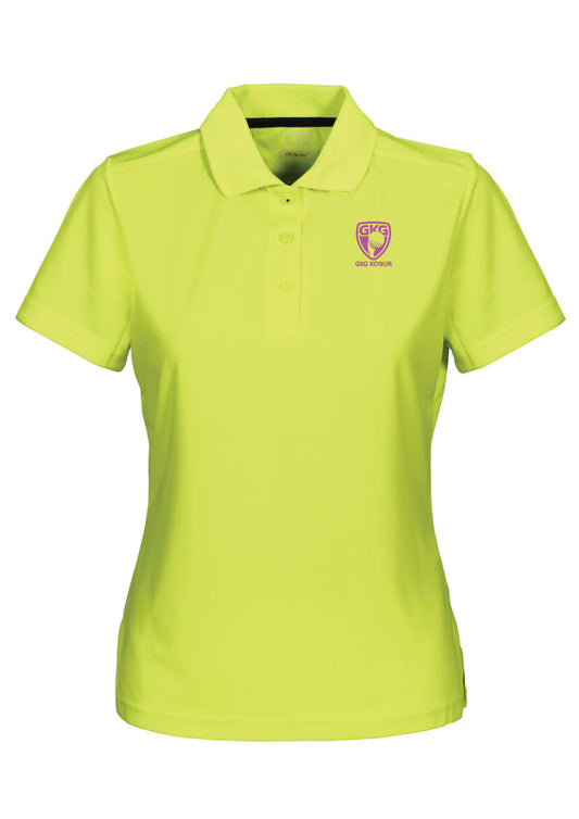 GKG - Kelowna pólóbolur - gulur - dömu- og herrastærðir