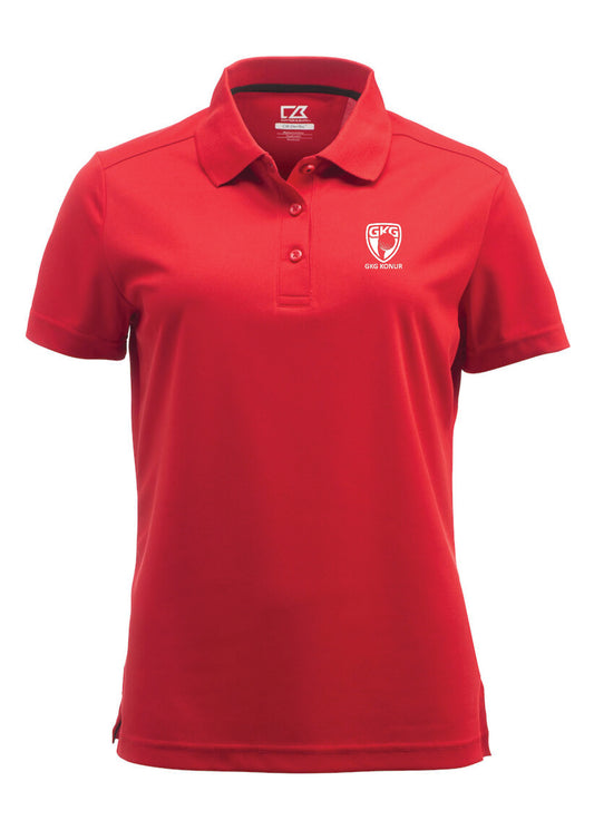 GKG - Kelowna pólóbolur - rauður - dömu- og herrastærðir