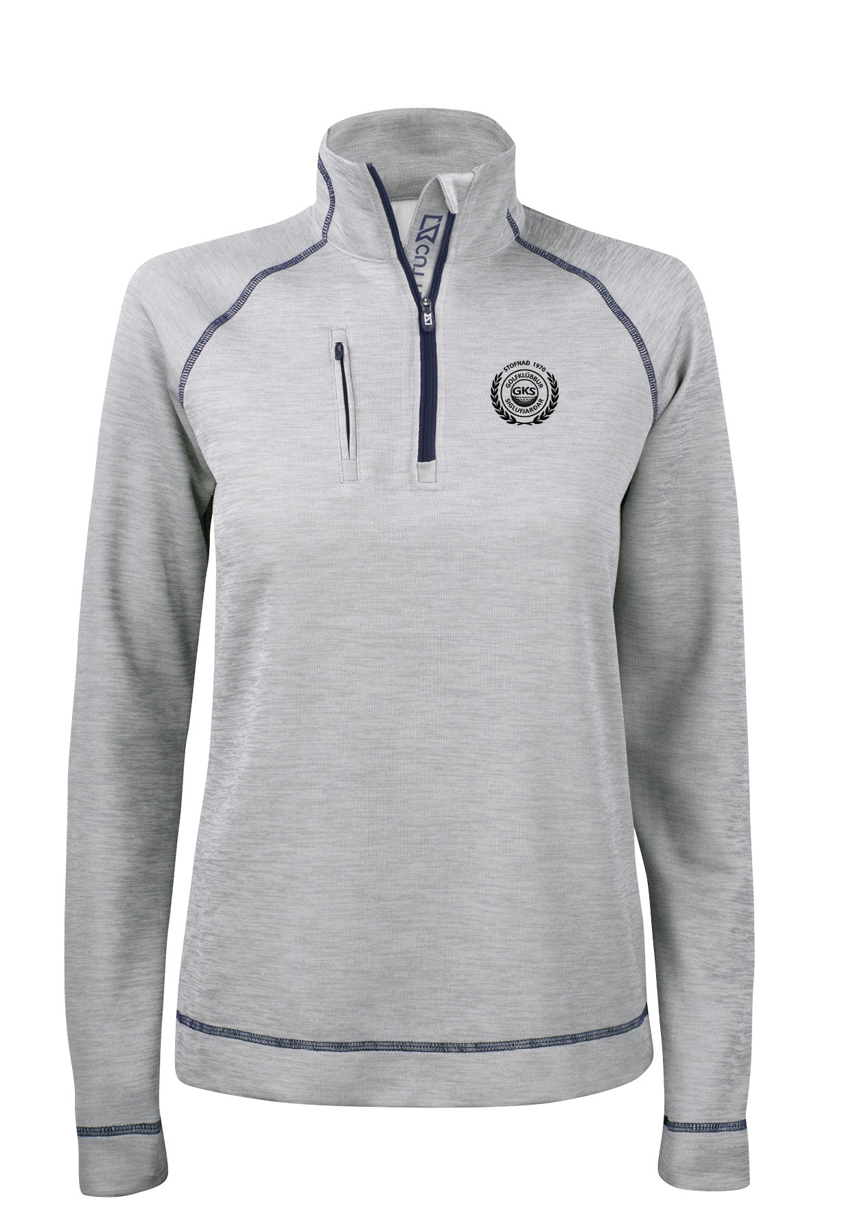 GKS - Chambers Midlayer - LJÓSGRÁR (dömu- og herrasnið)