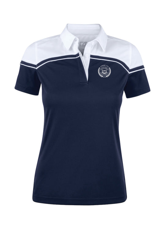 GKS - Seabeck pólóbolur - DÖKKBLÁR/HVÍTUR (dömu- og herrasnið)