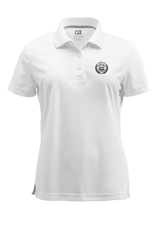 GKS - Kelowna pólóbolur - HVÍTUR (dömu- og herrasnið)