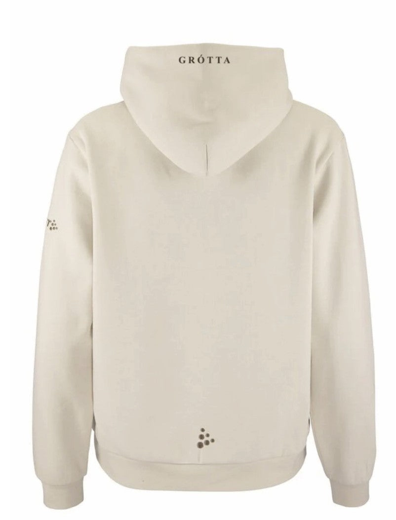 Grótta - Hettupeysa - beige - allar stærðir