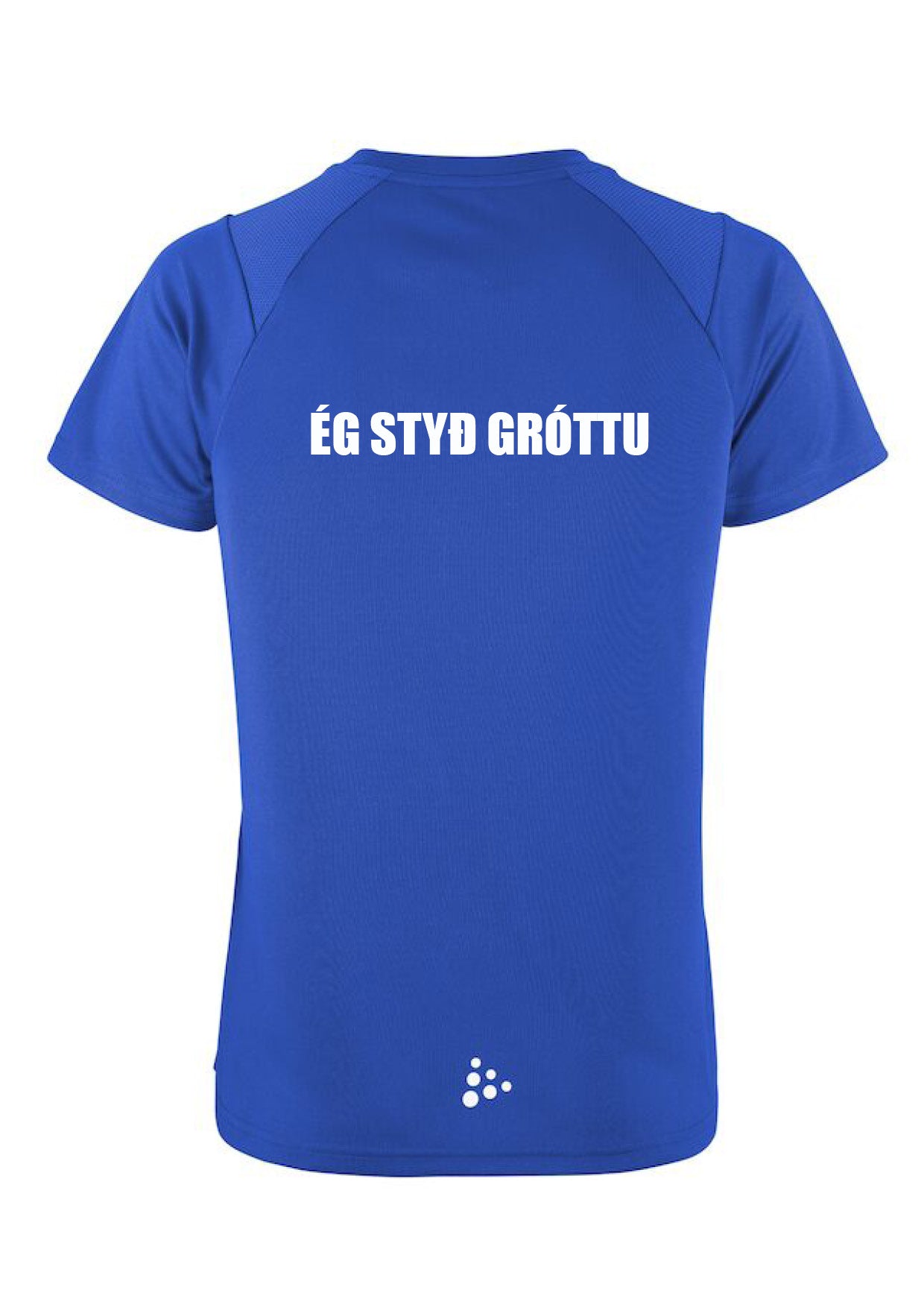 GRÓTTA - stuðningsmannabolur (polyester) - allar stærðir