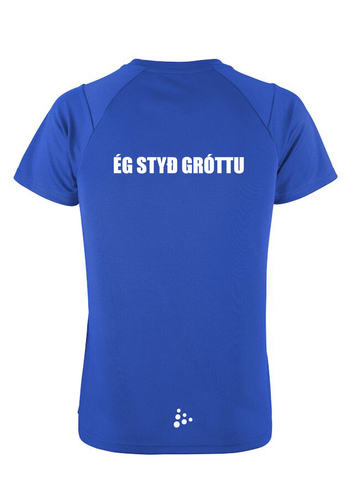GRÓTTA - stuðningsmannabolur (polyester) - allar stærðir