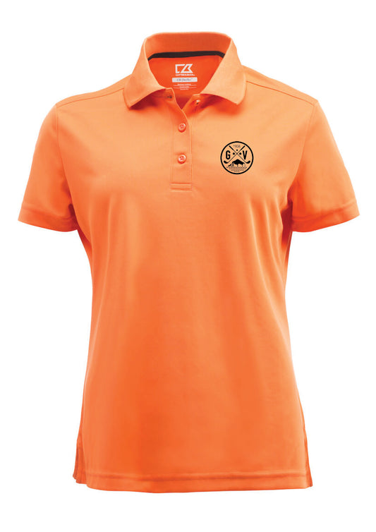 GV - Kelowna pólóbolur - appelsínugulur - dömu- og herrastærðir