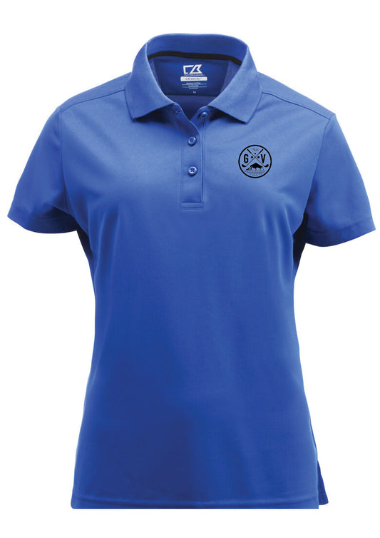 GV - Kelowna pólóbolur - blár - dömu- og herrastærðir