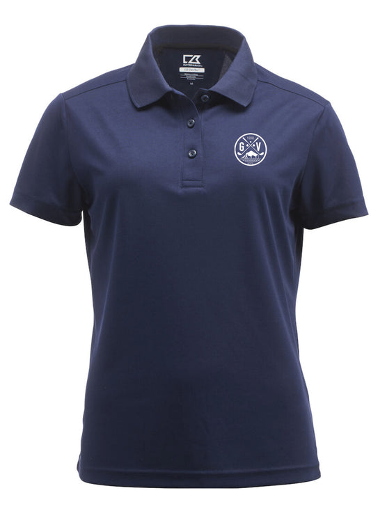 GV - Kelowna pólóbolur - dökkblár - dömu- og herrastærðir