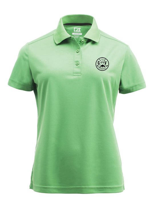 GV - Kelowna pólóbolur - grænn - dömu- og herrastærðir