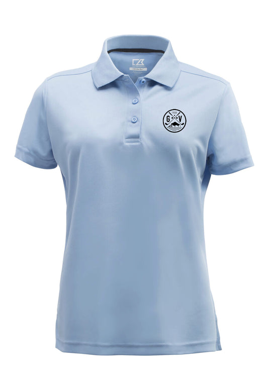 GV - Kelowna pólóbolur - ljósblár - dömu- og herrastærðir