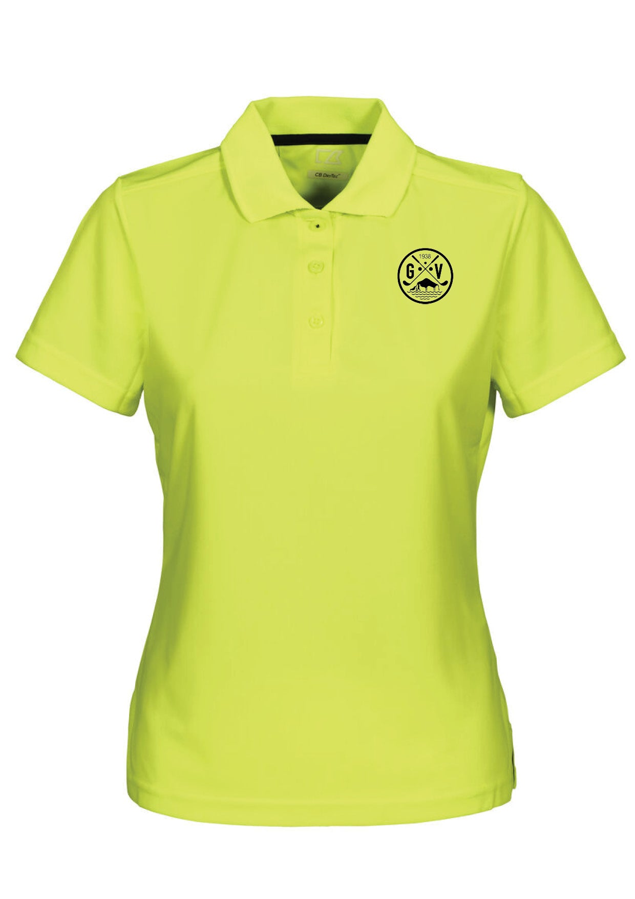 GV - Kelowna pólóbolur - neon yellow - dömu- og herrastærðir