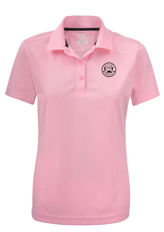 GV - Kelowna pólóbolur - ljósbleikur - dömu- og herrastærðir